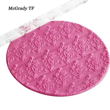 Выпечки DIY Цветок текстурированные Тиснение rolling Булавки прозрачный Тиснение помадка Инструменты цветы Тиснение rolling Булавки