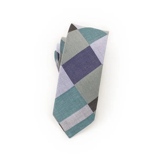 Mantieqingway 6 см хлопок Мужские галстуки дизайн Галстуки для шеи 6 см клетчатые и полосатые галстуки для мужчин формальные деловые Свадебные вечерние галстуки - Цвет: 017