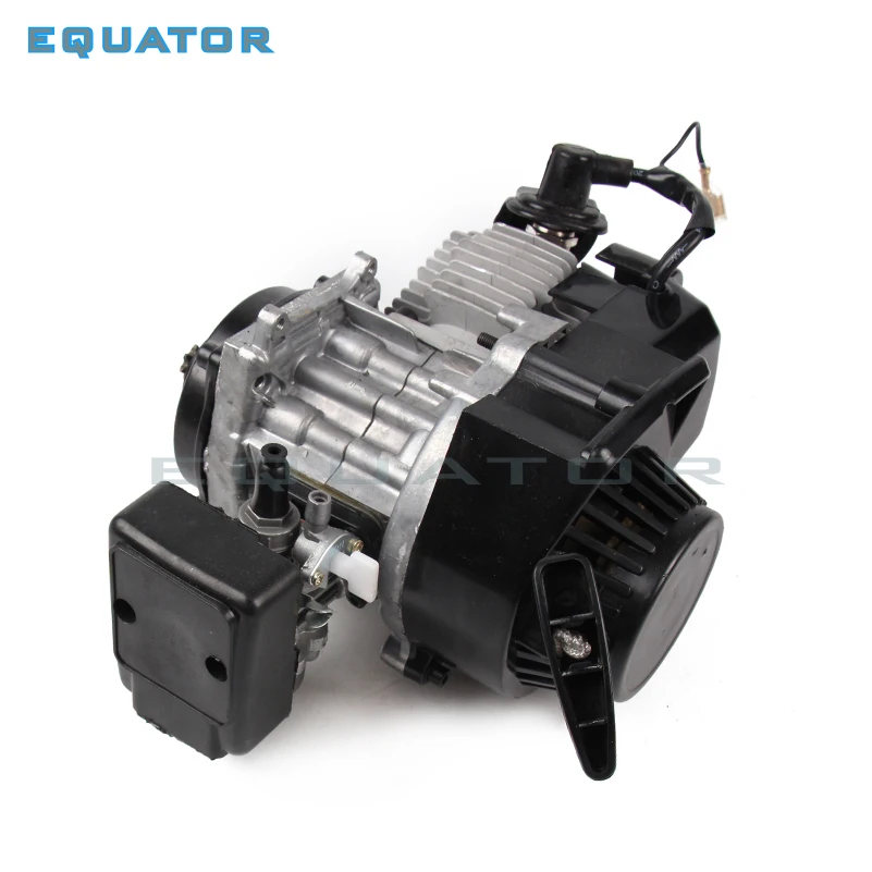 Motocicleta 43cc 47cc 49cc 2 tiempos MOTOR MINI QUAD cohete bolsillo bicicleta