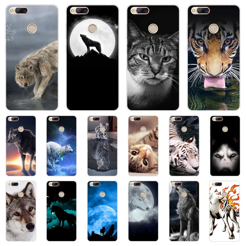 ZTE Nubia Z17 Mini Case Silicon tigon beast Painting Soft TPU Back Cover for s z17s Protect Phone cases shell |