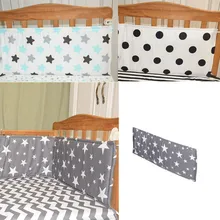 Hot Sale 2Pcs/Lot Baby Bed Bumper in the Crib Cot Bumper Baby Bed Protector Crib Bumper Newborns Toddler Bed Bedding Set 70*28cm promotion 7pcs new styles baby crib bedding set baby bedding crib bumper kit bed around bumper duvet matress pillow