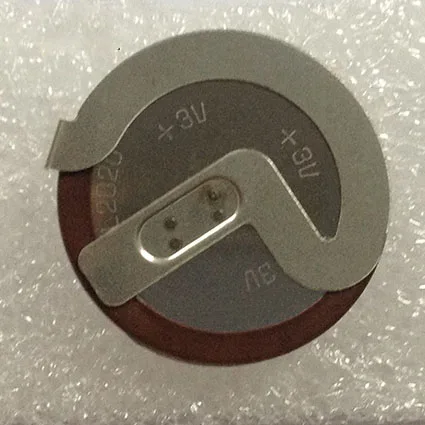 

1PCS/LOT VL2020 2020 lithium battery With Legs 90 degrees for BMW car key