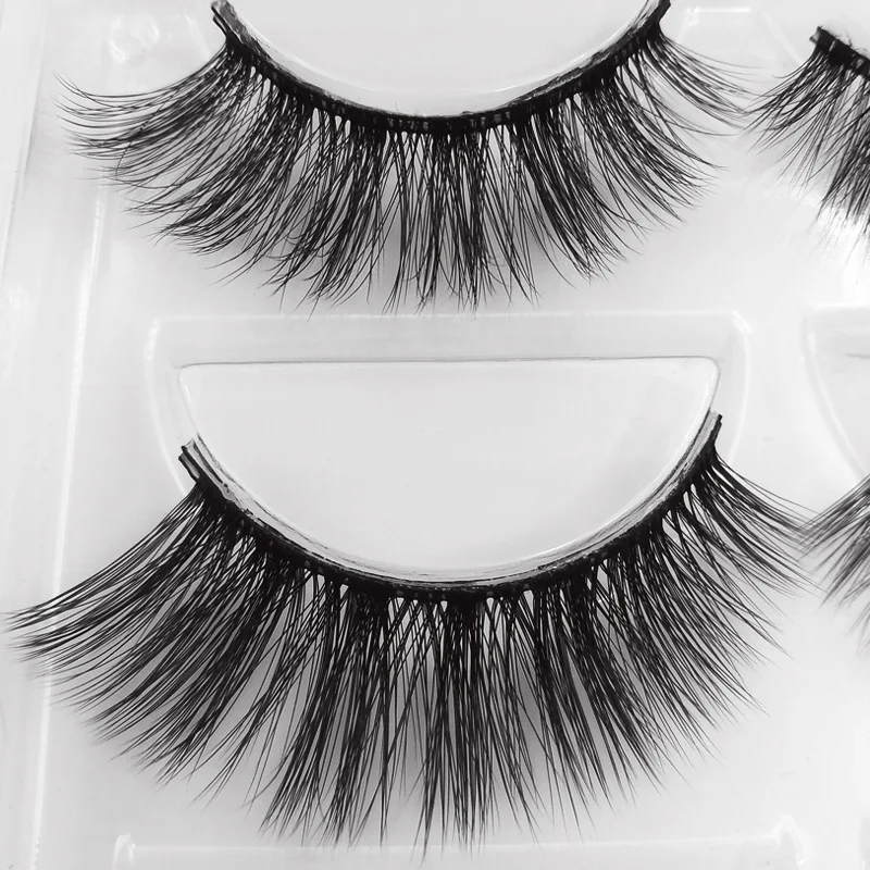 Thick Beauty 3d Mink Lashes Handmade Natural False Eyelashes Makeup Lashes Eyelash Extension Nagaraku Faux Cils Maquillage Hot (4)