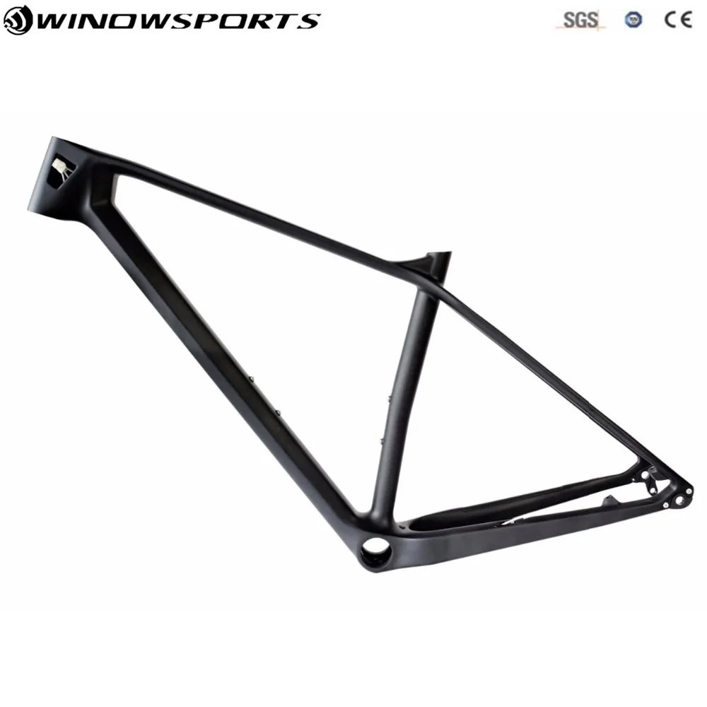 Excellent 29er Racing Mountain frame T800 carbon mtb frame 29er carbon frame 27.5er carbon mountain bike frame 142*12 bicycle frameset 3
