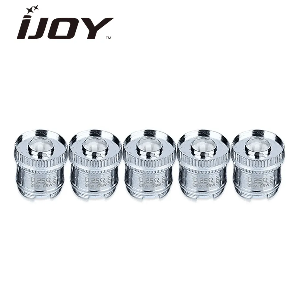 100% оригинал 5 шт./упак. IJOY жнец Замена четверка катушки 0.25ohm для IJOY жнец танк электронная сигарета распылитель голову