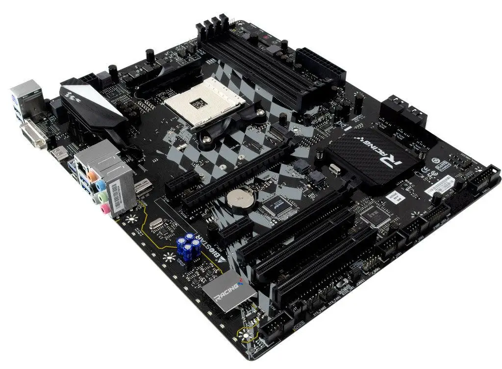 BIOSTAR оригинальный совет B350GT5 AM4 B350 DDR4 материнская плата ATX|Материнские платы| |