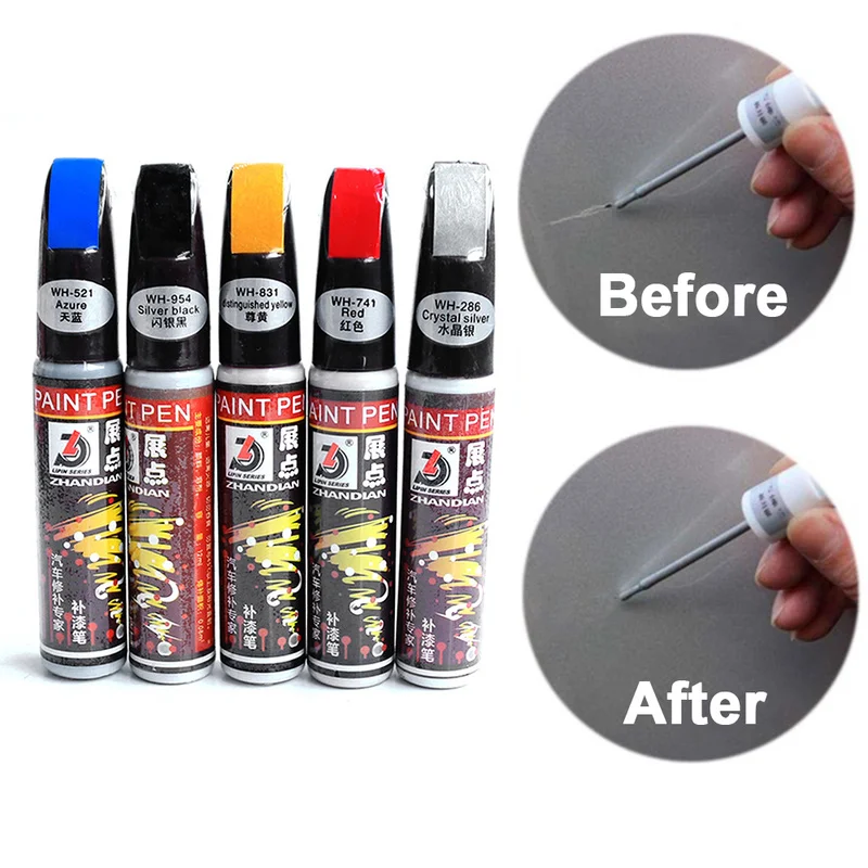 Универсальная автомобильная ручка для нанесения краски на покрытие автомобиля, инструмент для удаления царапин, инструмент для снятия краски, 8 цветов, аксессуары для ухода за краской