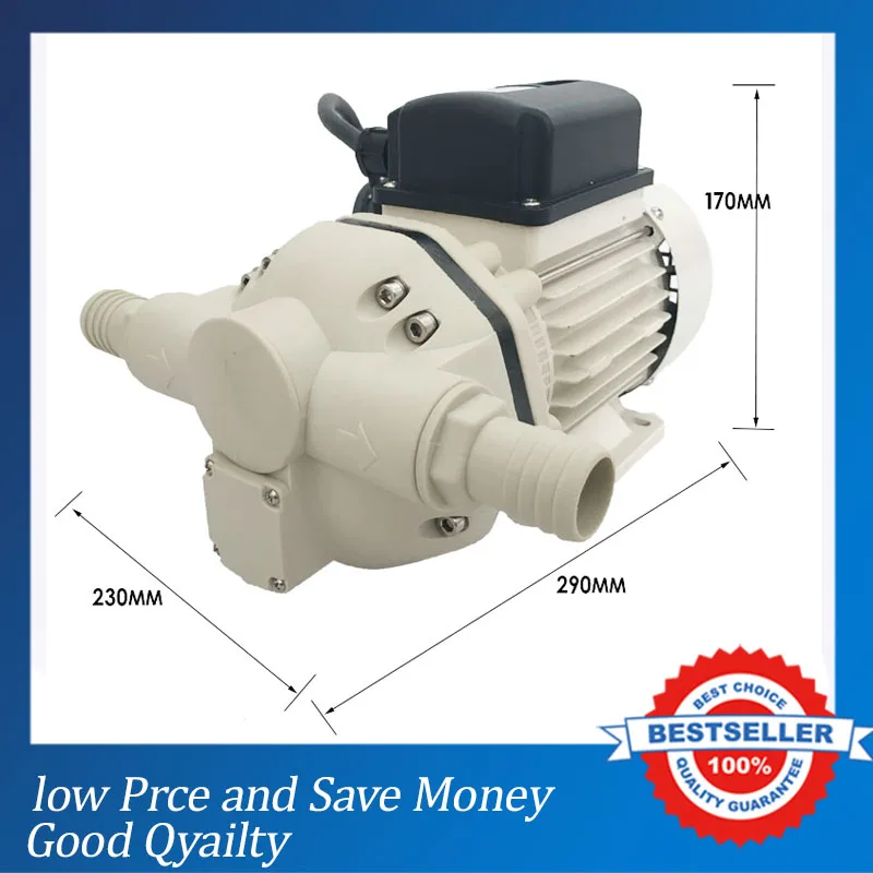 220V Electric Diaphragm Pump Corrosion Resistant Chemical Pump Self-priming Water Pump