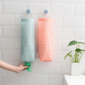 

Kitchen Extract Garbage Bags Storage Bag Oxford Cloth Hanging Rubbish Bags Container Cases