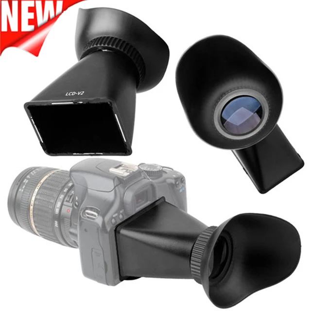 New 2.8X 3" 32 LCD camera Viewfinder eyepiece eye cup rubber Magnifier