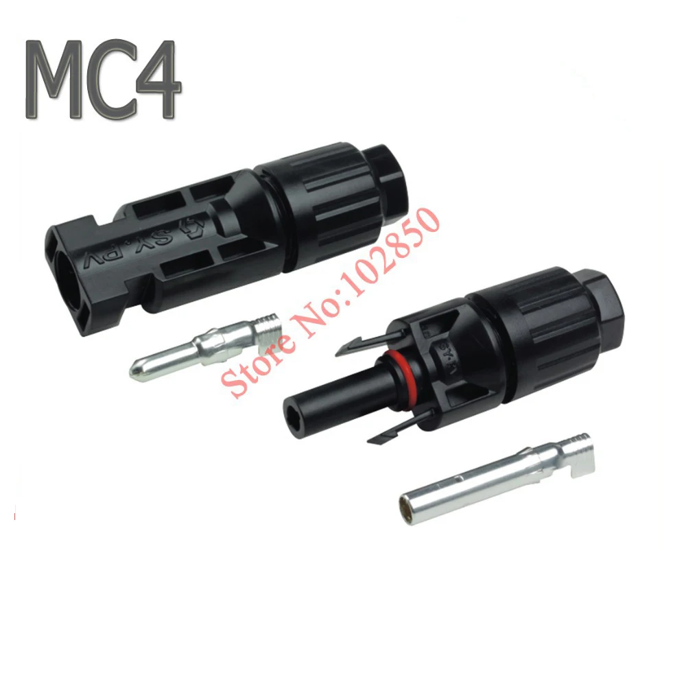 

10pair MC4 Solar PV Connector male and female, TUV MC4 Solar Panel Connector for Solar Cable 2.5/4/6mm2,Free shipping