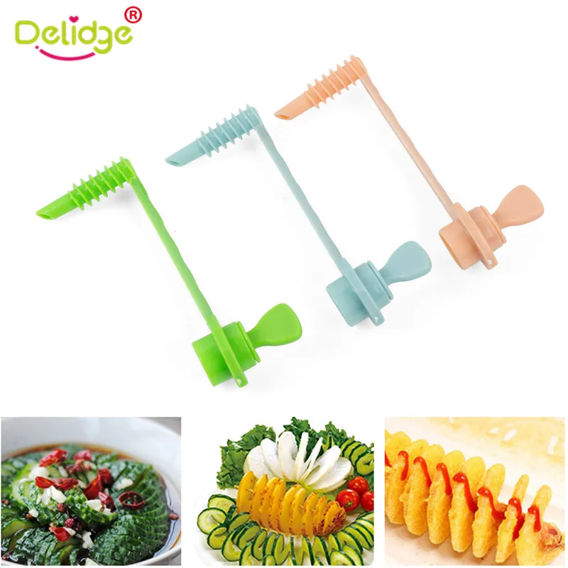 

Carrot Spiral Slicer Kitchen Gadget Vegetable Magic Peeler Cutting Potato Cutter Cook Accessory Slicer Salad Grater Food Chopper