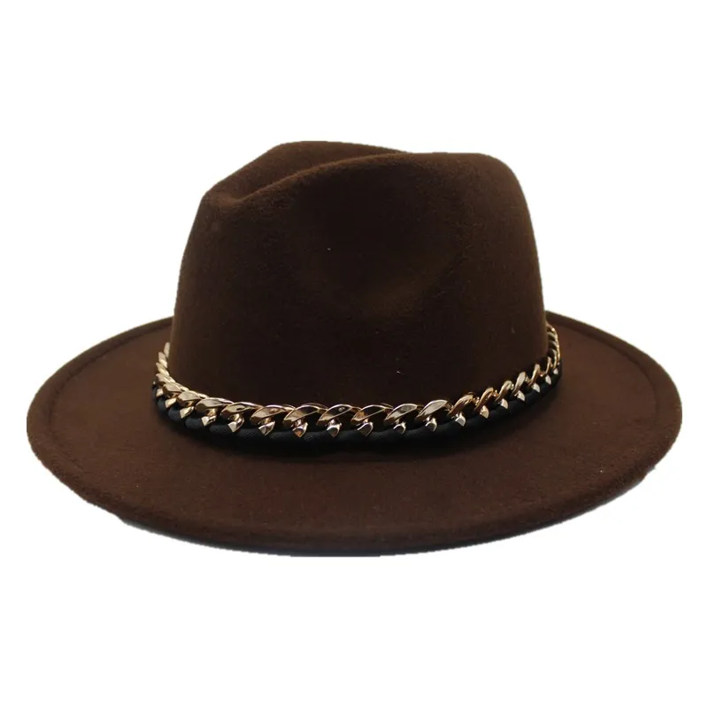 Seioum Новая мода шерсть свинина пирог канотье джазовый топ шляпа для женщин мужчин фетровая шляпа с широкими полями Fedora шляпа игрока