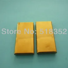 Accutex LT010S Ti покрытый питанием контакт 40 мм x 20 мм x 4,8 мм из полированной вольфрамовой стали, WEDM-LS машина для резки проволоки