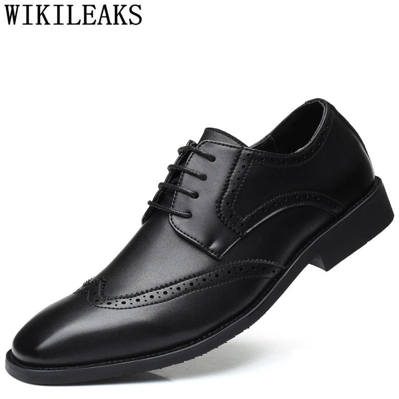 В итальянском стиле фирменная дизайнерская обувь Для мужчин Zapatos De Hombre Vestir