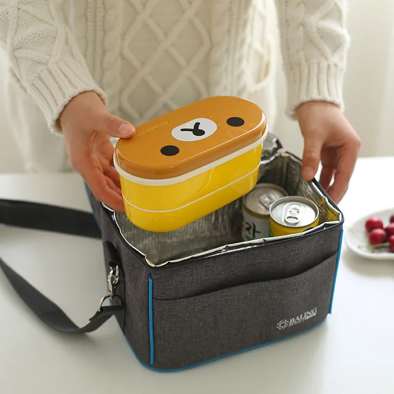 Теплоизоляционный охладитель ланч мешок для пикника Bento Box Свежая Упаковка льда