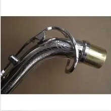 Альт для саксофона на шею никелированный