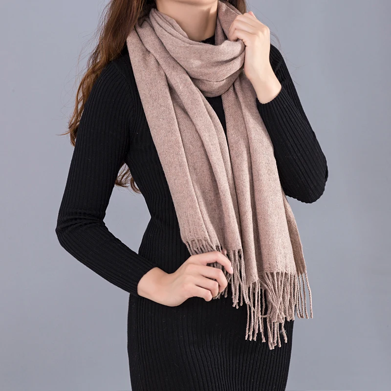 

2018 Fashion Winter Scarf For Women Scarf Cashmere Warm Plaid Pashmina Scarf Luxury Brand Blanket Wraps Female Scarves And Shawl