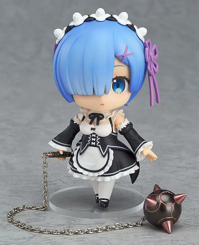 

Anime Re : Life in a different world from zero Nendoroid 663 Blue Rem & 732 Red Ram Kawaii Cute Action Figure Toys 10cm