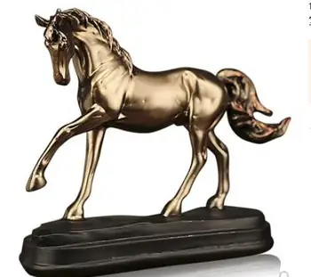 

Arabia Animal horse success in TV cabinet furniture sculpture like Home Furnishing business gifts hotel decoration art crafts