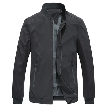 

2019 Mens Jackets Spring Autumn Streetwear Men Casual Coats Bomber Jacket Slim Fashion Male Outwear Mens Brand Clothing M=3XL