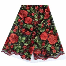 Африканская Высококачественная кружевная ткань для платья, французское гипюровое швейцарское цветочное кружево, свадебное платье Tissu лоскутный материал ткань Tecido