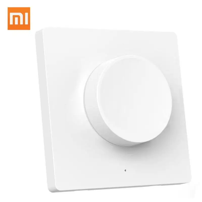 Оригинальный Xiaomi Yeelight беспроводной умный диммер переключатель интеллектуальная Регулировка выключения света 5 в 1 управление умный