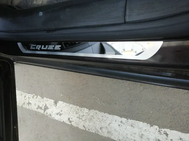 Подходит для Chevrolet Cruze 2009- нержавеющая сталь порога полосы добро пожаловать педали отделка авто-Стайлинг наклейки автомобильные аксессуары