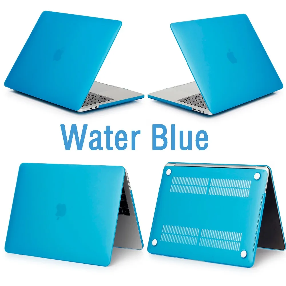 Матовый/Кристальный чехол для ноутбука Macbook Pro retina Air 11 12 13 15, для mac Air 13, pro 13,3 15,4 A1707 A1708 чехол