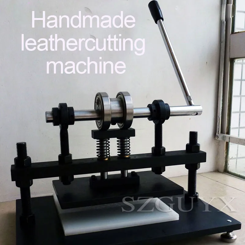 

Leather indentation / cutting machine, manual die cutting machine, punching leather die cutting machine