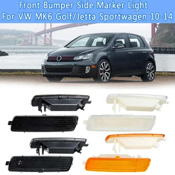 

Car Front Bumper Side Marker Light Indicators Turn Signal Lamp no Bulbs For VW MK6 Golf for Jetta Sportwagen 2010-14 Light Shell