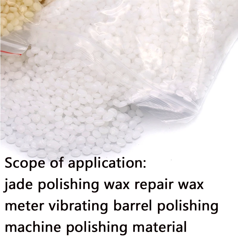 100g-450g Buffing Polishing Wax Rice Jewelry Repair Wax Compound Polishing Material For Jade Stainless Steel Metals