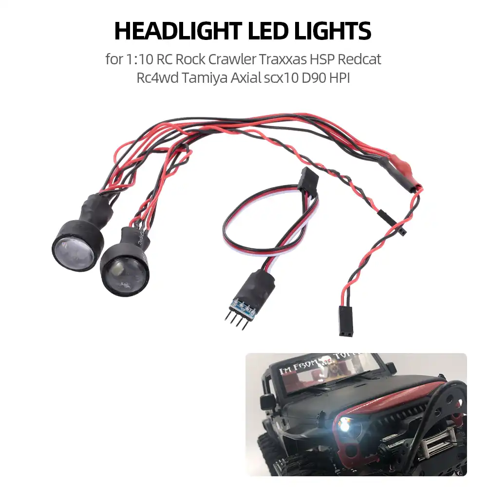 rc rock crawler lights