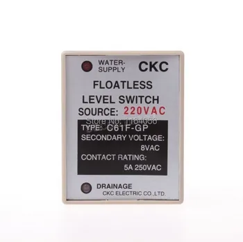 

Liquid Control Relay Floatless Level Switch C61F-GP 110V SPDT 1NO 1NC 8 Pins Controller & Base