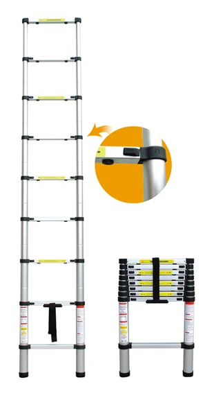 

1 PC 12.5Ft(3.8m) Aluminum Telescopic Ladders Industrial ladders