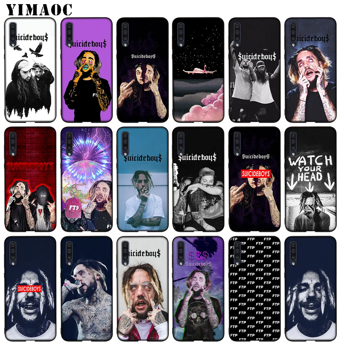 Мягкий силиконовый чехол FTP $ uicideboy для Samsung Galaxy A70 A60 A50 A40 A30 A20 A10 A50S A40S A30S A20S A10S |