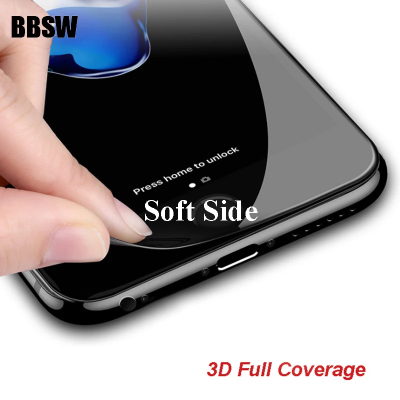 BBSW ультратонкое 3D мягкое боковое стекло 9H с защитой от синего света закаленное