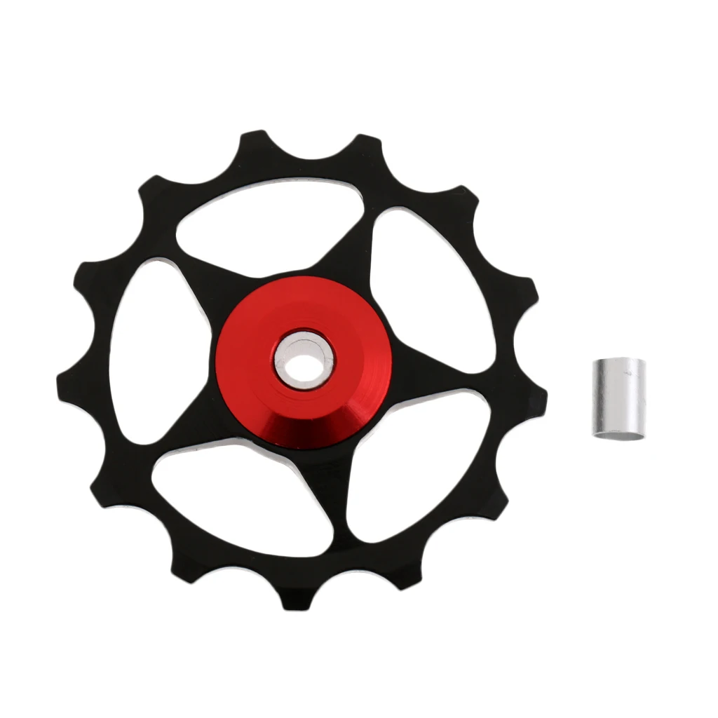 13T Aluminum Alloy MTB Bike Bearing Jockey Wheel Pulley Road Bikes Bicycle Cycling Rear Derailleur Roller Idler Guide 2pcs Bolts 13T Aluminum Alloy MTB Bike Bearing Jockey Wheel Pulley Road Bikes Bicycle Cycling Rear Derailleur Roller Idler Guide 2pcs Bolts
