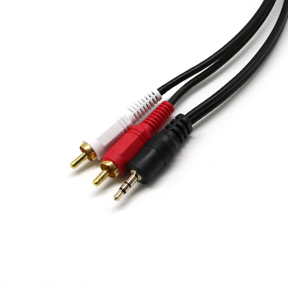 5 м. 5шт-3rca 1м. 5mm - 2rca. кабель audio minijack-2rca 1. кабель тюльпан 1 rca mini jack 3.