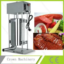 20л электрическая автоматическая Коммерческая колбасная машина; колбасный наполнитель