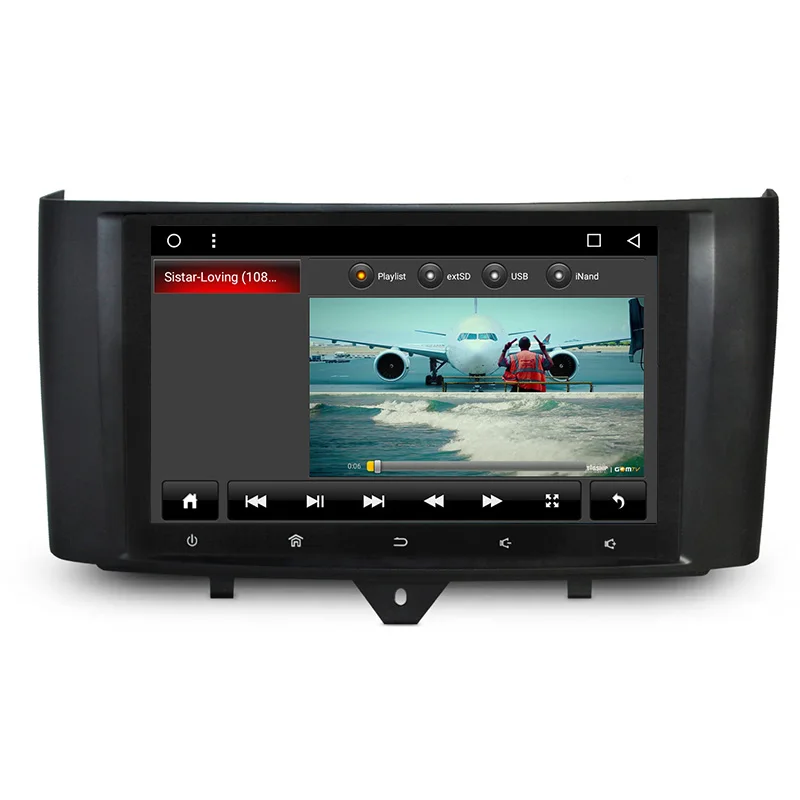 Excellent Aoluoya IPS RAM 2GB+32GB Android 7.1 CAR DVD GPS Player For Mercedes Benz Smart 2010 2011 2012 2013 2014 2015 Radio multimedia 5