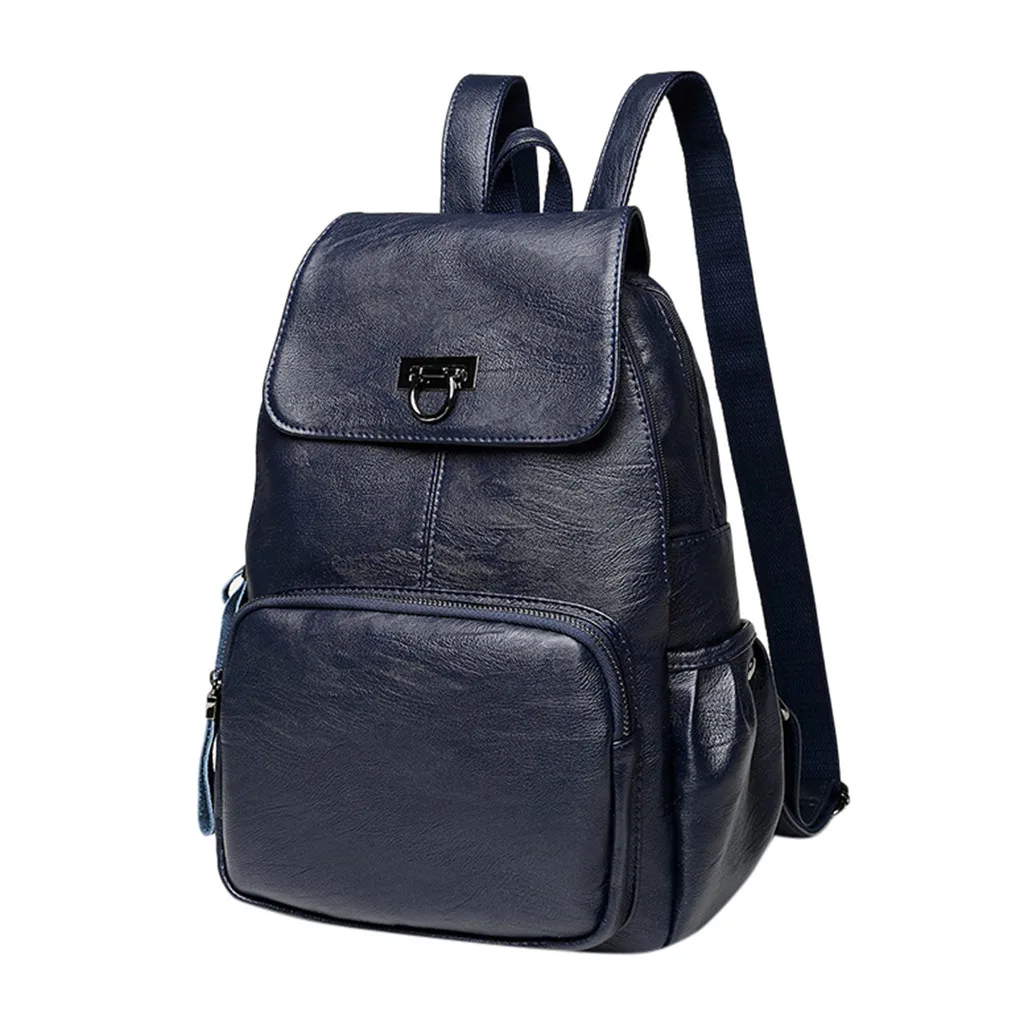 Женская кожаная модная сумка для отдыха с большой вместительностью, рюкзак для путешествий, высококачественный молодежный рюкзак для