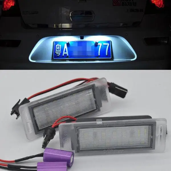 Светодиодная подсветка Canbus для номерного знака Cadillac XTS 2010 2014 CTS Wagon SRX Buick 2 шт.|cts