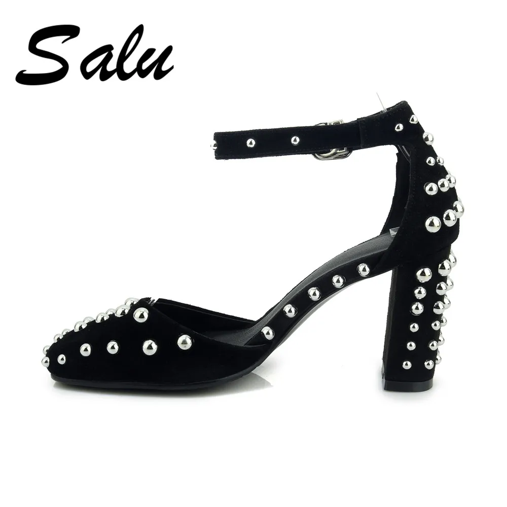 

Salu 2019 Genuine leather women sandals Fashion Gladiator Sandals Woman Fringe Sexy Sling Ladies Summer Shoes Bride For Wedding
