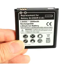 Ciszean 10 шт./лот 2800 мА/ч, B740AC/K/E/U Замена Батарея для samsung Galaxy S4 зум C101 C1010 C105A C105 NXF1 NX3000 i939D