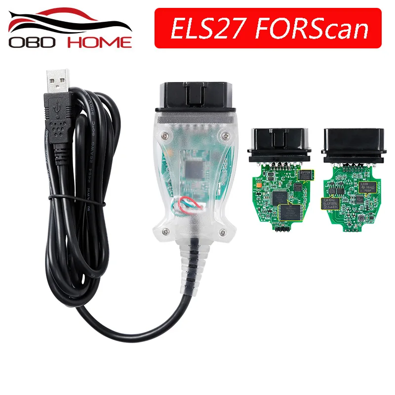 

Diagnostic tool ELS27 FORScan PIC24HJ128GP+FTDI Microchip for Mazda/for Lincoln/for Mercury Designed Work Over ELM327&J2534