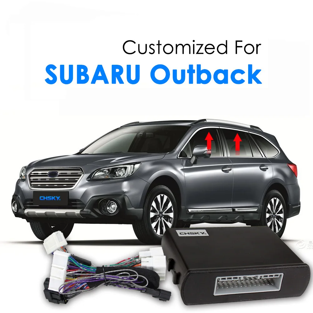 DC 12 В в автомобиля мощность окна Roll Up Ближе Для Subaru Outback 2009-Present авто четыре двери удаленно закрыть окна