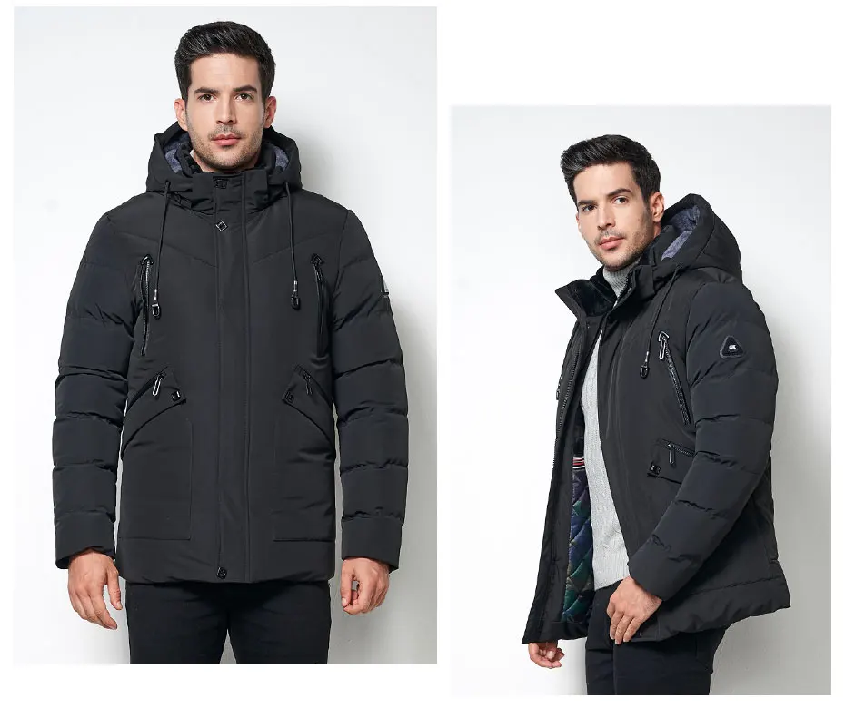5XL мужская зимняя брендовая новая флисовая куртка с капюшоном, пальто, мужская деловая Повседневная Толстая теплая куртка с карманами, Мужская парка