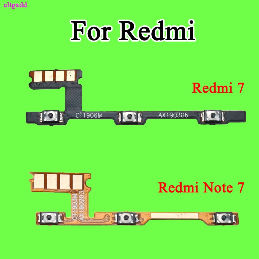 

Volume Button Power Switch On Off Button Connector Flex Cable For Xiaomi Redmi 3X 3S 4A Note 7 6 5A 6A 5 Plus 4 3 Pro 4X Global