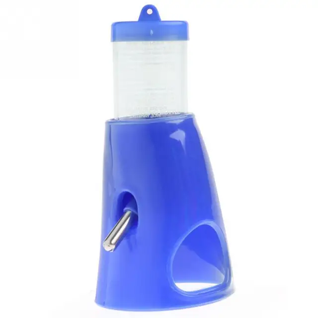 80 ml pet water dispenser 2 in 1 hamster drinking water bottle